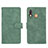 Custodia Portafoglio In Pelle Cover con Supporto L01Z per Samsung Galaxy A40 Verde