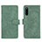 Custodia Portafoglio In Pelle Cover con Supporto L01Z per Samsung Galaxy A41 SC-41A Verde
