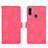 Custodia Portafoglio In Pelle Cover con Supporto L01Z per Samsung Galaxy M11 Rosa Caldo