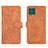 Custodia Portafoglio In Pelle Cover con Supporto L01Z per Samsung Galaxy M62 4G Marrone