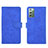 Custodia Portafoglio In Pelle Cover con Supporto L01Z per Samsung Galaxy Note 20 5G Blu