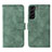 Custodia Portafoglio In Pelle Cover con Supporto L01Z per Samsung Galaxy S21 5G Verde