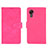 Custodia Portafoglio In Pelle Cover con Supporto L01Z per Samsung Galaxy XCover 5 SM-G525F Rosa Caldo