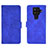 Custodia Portafoglio In Pelle Cover con Supporto L01Z per Sharp Aquos Sense4 Plus Blu
