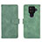 Custodia Portafoglio In Pelle Cover con Supporto L01Z per Sharp Aquos Sense4 Plus Verde