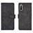 Custodia Portafoglio In Pelle Cover con Supporto L01Z per Sony Xperia 10 II Nero