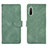 Custodia Portafoglio In Pelle Cover con Supporto L01Z per Sony Xperia 10 II Verde
