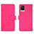 Custodia Portafoglio In Pelle Cover con Supporto L01Z per Vivo V20 Rosa Caldo