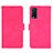 Custodia Portafoglio In Pelle Cover con Supporto L01Z per Vivo Y20 Rosa Caldo