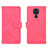 Custodia Portafoglio In Pelle Cover con Supporto L01Z per Xiaomi Redmi 10X 4G Rosa Caldo