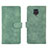 Custodia Portafoglio In Pelle Cover con Supporto L01Z per Xiaomi Redmi Note 9S Verde