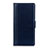 Custodia Portafoglio In Pelle Cover con Supporto L02 per Alcatel 3X Blu