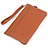 Custodia Portafoglio In Pelle Cover con Supporto L02 per Amazon Kindle 6 inch Arancione