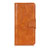 Custodia Portafoglio In Pelle Cover con Supporto L02 per Apple iPhone 12 Arancione