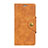 Custodia Portafoglio In Pelle Cover con Supporto L02 per Asus Zenfone 5 Lite ZC600KL Arancione