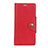 Custodia Portafoglio In Pelle Cover con Supporto L02 per Asus Zenfone 5 Lite ZC600KL Rosso