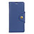 Custodia Portafoglio In Pelle Cover con Supporto L02 per Asus Zenfone 5 ZE620KL Blu