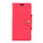 Custodia Portafoglio In Pelle Cover con Supporto L02 per Asus Zenfone 5 ZE620KL Rosso