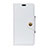 Custodia Portafoglio In Pelle Cover con Supporto L02 per Asus Zenfone Max ZB663KL Bianco