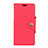 Custodia Portafoglio In Pelle Cover con Supporto L02 per Asus Zenfone Max ZB663KL Rosso