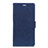 Custodia Portafoglio In Pelle Cover con Supporto L02 per Asus ZenFone V Live Blu