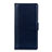 Custodia Portafoglio In Pelle Cover con Supporto L02 per BQ Vsmart joy 1 Blu