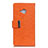 Custodia Portafoglio In Pelle Cover con Supporto L02 per HTC U11 Life Arancione