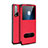 Custodia Portafoglio In Pelle Cover con Supporto L02 per Huawei Nova 6 Rosso