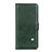 Custodia Portafoglio In Pelle Cover con Supporto L02 per LG K92 5G Verde