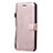 Custodia Portafoglio In Pelle Cover con Supporto L02 per Nokia 7.2 Oro Rosa