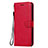 Custodia Portafoglio In Pelle Cover con Supporto L02 per Nokia 7.2 Rosso