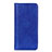 Custodia Portafoglio In Pelle Cover con Supporto L02 per Oppo A32 Blu