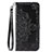 Custodia Portafoglio In Pelle Cover con Supporto L02 per Oppo A8 Nero