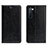 Custodia Portafoglio In Pelle Cover con Supporto L02 per Oppo Find X2 Lite Nero