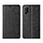 Custodia Portafoglio In Pelle Cover con Supporto L02 per Oppo K7x 5G Nero