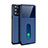 Custodia Portafoglio In Pelle Cover con Supporto L02 per Oppo Reno5 5G Blu