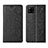 Custodia Portafoglio In Pelle Cover con Supporto L02 per Samsung Galaxy A42 5G Nero