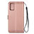 Custodia Portafoglio In Pelle Cover con Supporto L02 per Samsung Galaxy S20