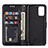 Custodia Portafoglio In Pelle Cover con Supporto L02 per Samsung Galaxy S20