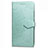 Custodia Portafoglio In Pelle Cover con Supporto L02 per Samsung Galaxy XCover Pro Verde Pastello