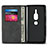 Custodia Portafoglio In Pelle Cover con Supporto L02 per Sony Xperia XZ2 Premium