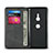 Custodia Portafoglio In Pelle Cover con Supporto L02 per Sony Xperia XZ3