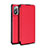 Custodia Portafoglio In Pelle Cover con Supporto L02 per Xiaomi Mi 11 5G Rosso