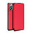 Custodia Portafoglio In Pelle Cover con Supporto L02 per Xiaomi Mi 11 Lite 4G Rosso