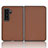 Custodia Portafoglio In Pelle Cover con Supporto L02Z per Microsoft Surface Duo 2