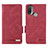 Custodia Portafoglio In Pelle Cover con Supporto L02Z per Motorola Moto E40 Rosso