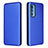 Custodia Portafoglio In Pelle Cover con Supporto L02Z per Motorola Moto Edge 20 Pro 5G Blu