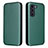 Custodia Portafoglio In Pelle Cover con Supporto L02Z per Motorola Moto Edge S30 5G Verde