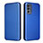 Custodia Portafoglio In Pelle Cover con Supporto L02Z per Motorola Moto G62 5G Blu
