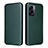 Custodia Portafoglio In Pelle Cover con Supporto L02Z per OnePlus Nord N300 5G Verde